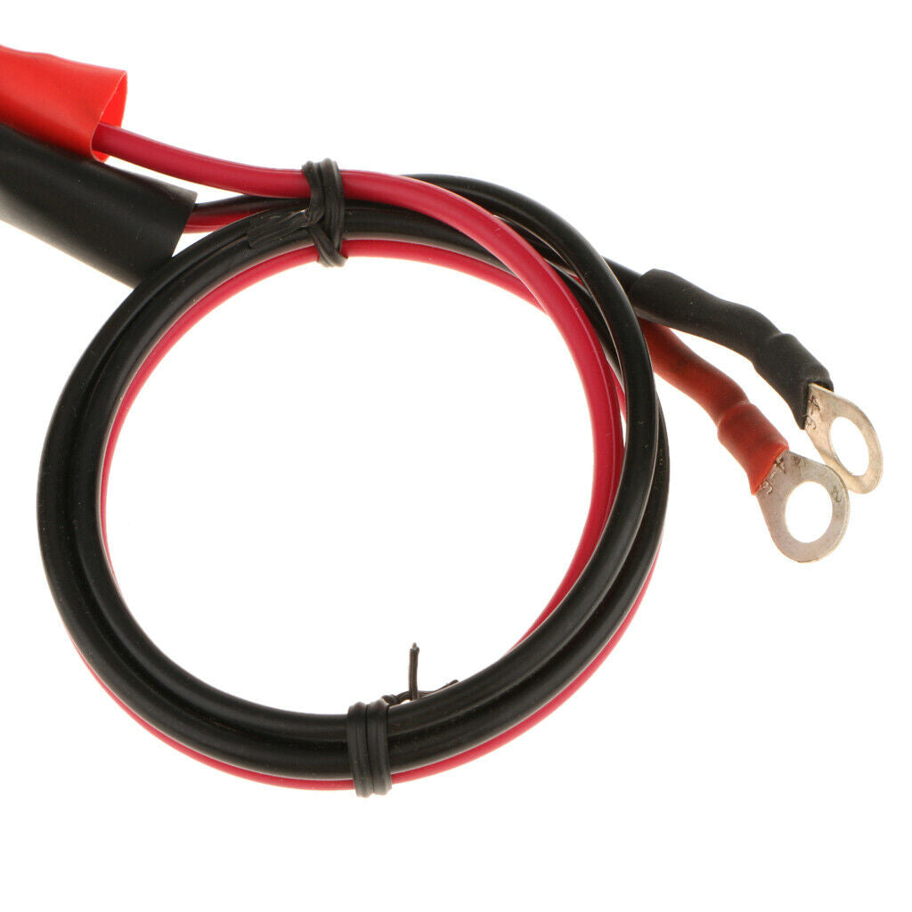 Car Battery Alligator Clips Clamp Cable Kit Set for High Power Inverter