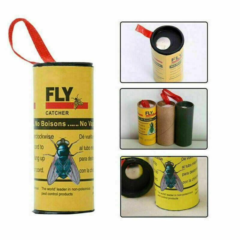 4xSticky Ant-fly Repellent Paper Insect Bug Glue flytrap Catcher Mosquito.l8
