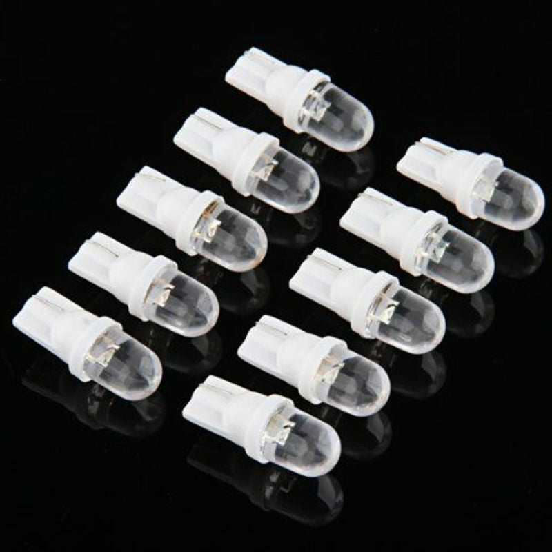 20Pcs 12V 5W T10 194 168 158 W5W 501 White LED Side Car Wedge Light Lamp Bulb