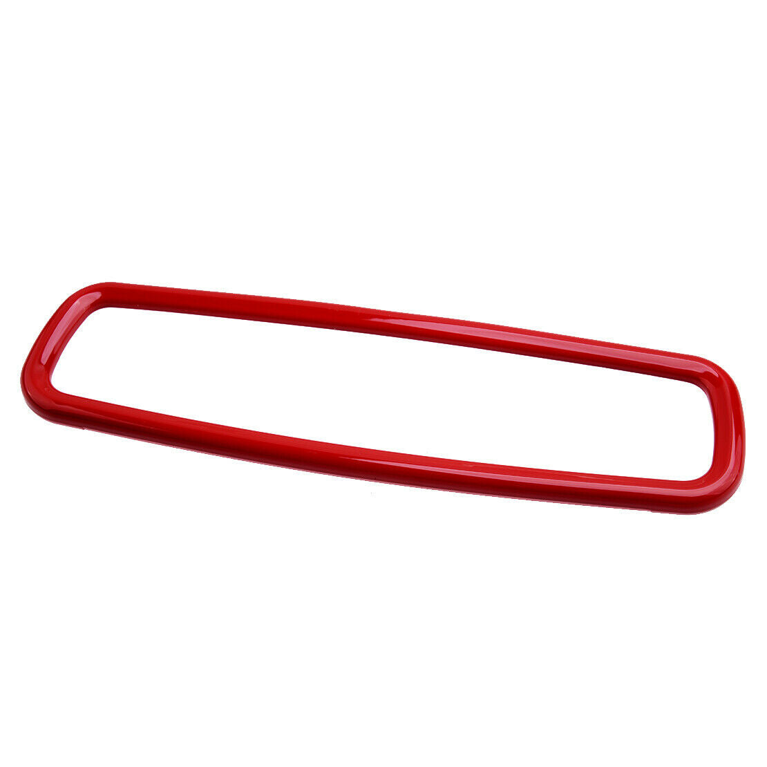 ABS Red Interior Rearview Mirror Ring Cover Trim fit for Mustang 2015-2019 New