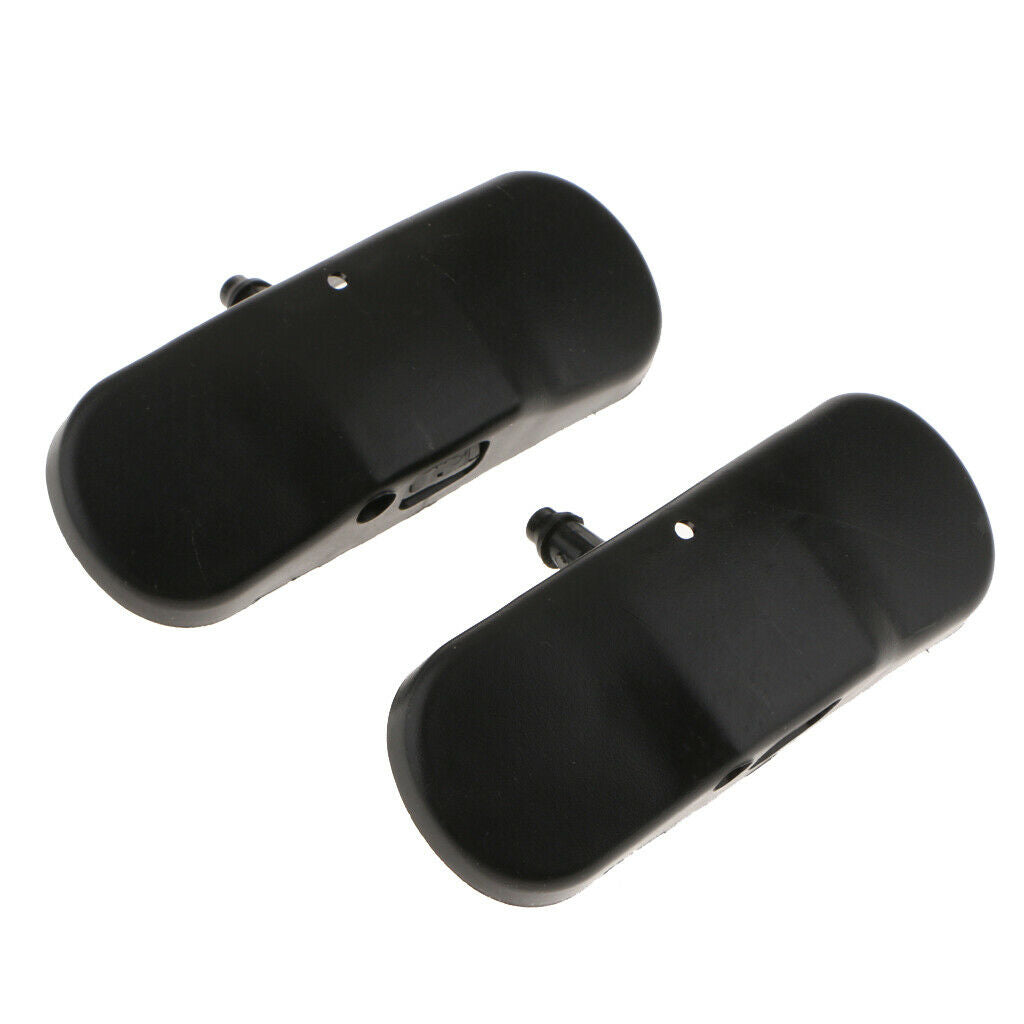 2pcs Front Windsheild Wiper Washer Spray Nozzles For VW Jetta Magton Bora