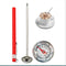 Pocket Stainless Steel Chocolate Milk Foam Instant Read Dial Thermometer Kit