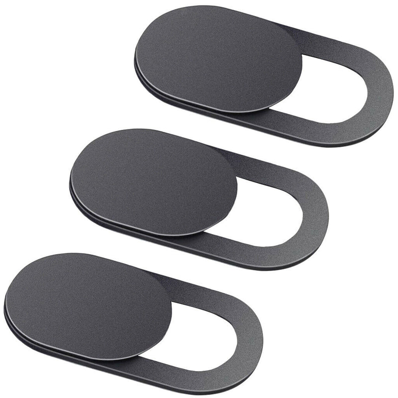 3x 0.03in Ultra Thin Aluminum Alloy Webcam Shutter Cover for Laptop Phone