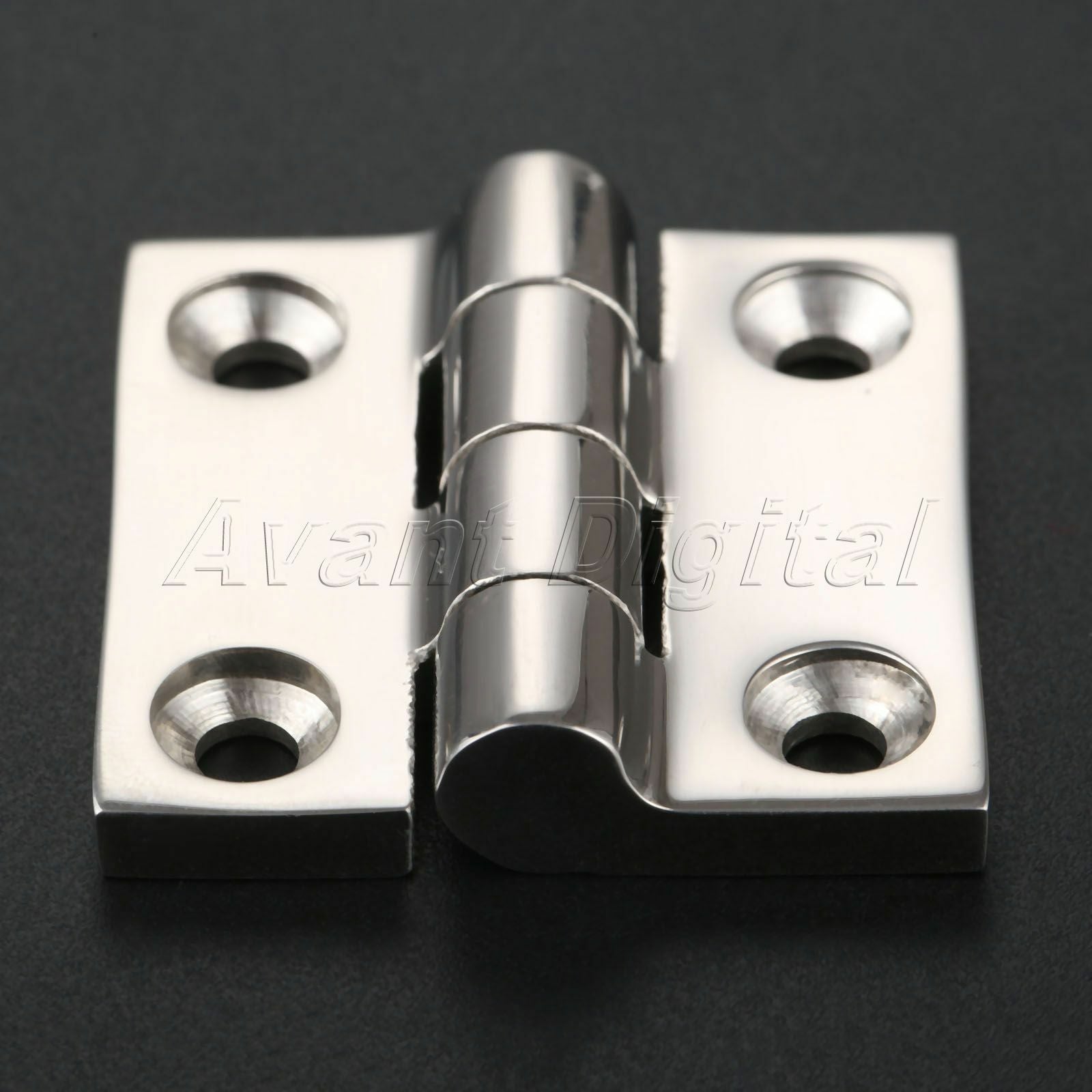 1pc 316 Stainless steel Boat Marine Flush Door Hinges For Boat Marine 38 x 38mm