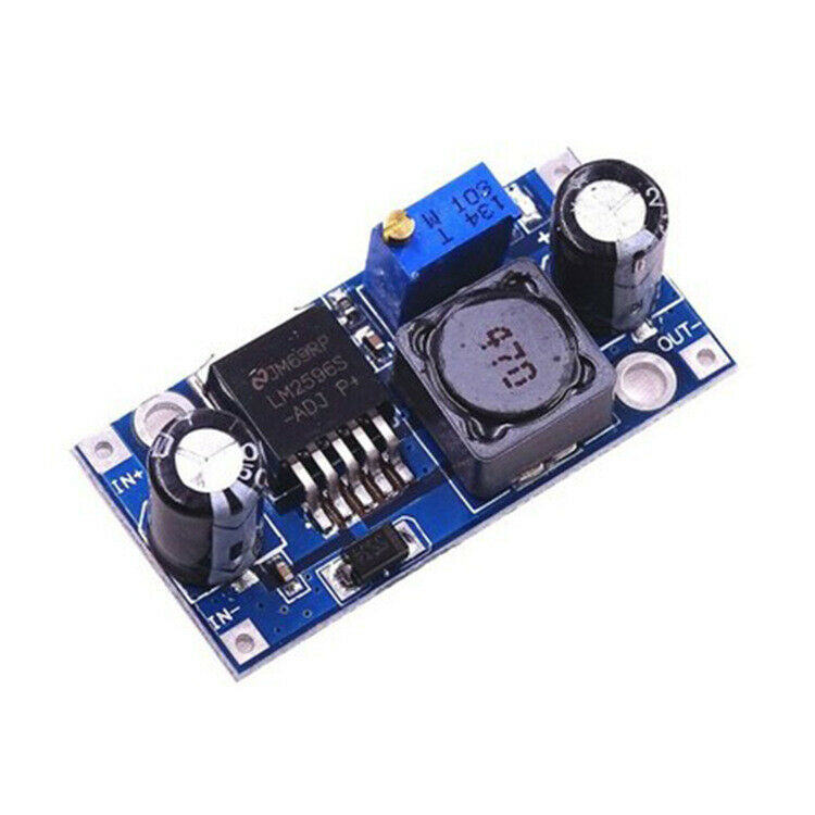 3A Adjustable Regulated 24V To Lm2596S-Adj Dcdc Step-Down Power Module