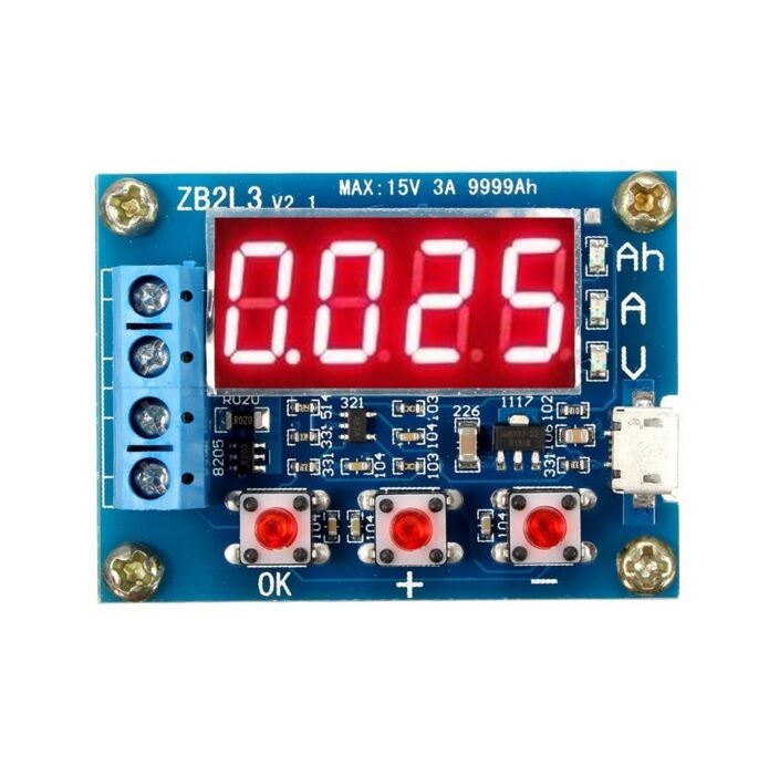 Lithium Lead Acid 1.2-12V Battery Capacity Meter Discharge Tester Lithium Ion