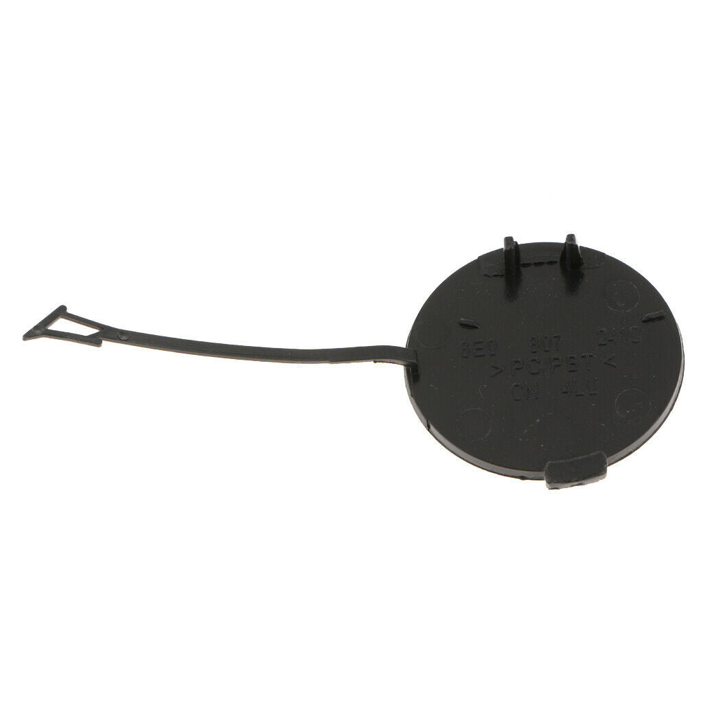 Towing Hook Eye Cover Earmuffs Black For Car Black For Audi A4 B8 2005-2008