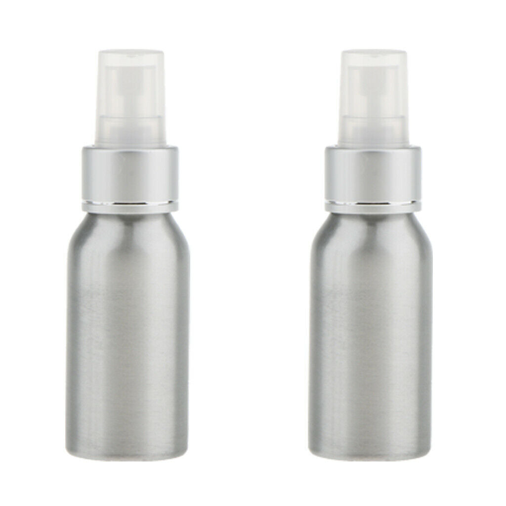 4 Empty Spray Bottle Travel Perfume Refillable Cosmetics Salon Solution 50/120ml