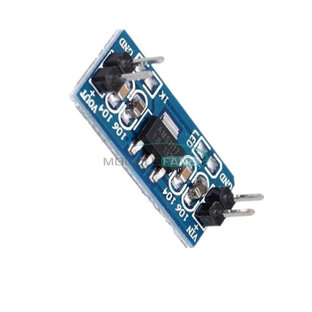 2 AMS1117 1.8V DC-DC Step-Down Power Supply Voltage Regulator Adapter Convertor