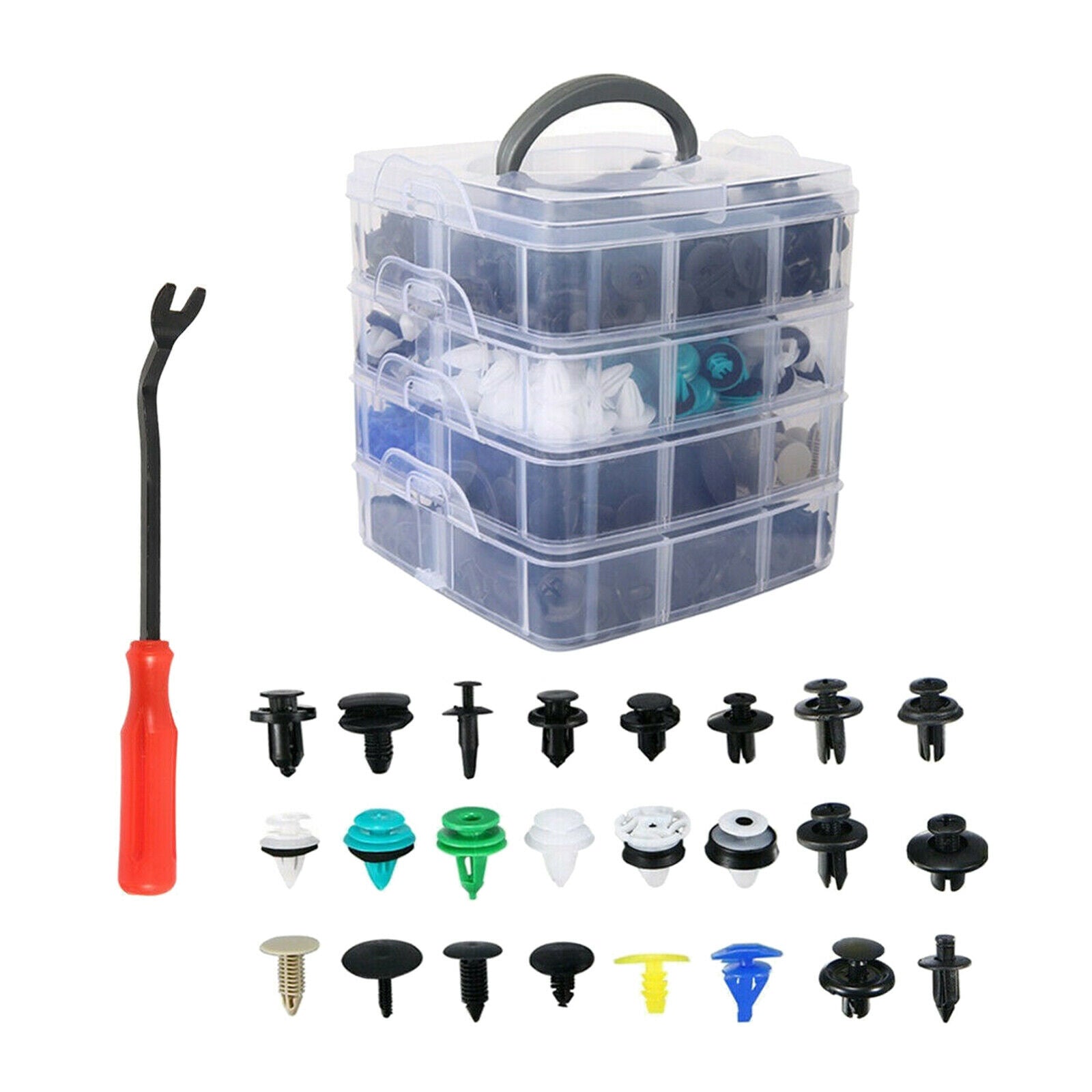 620PCS Car Plastic Retainer Clips Vehicles Mixed Bumper Clip Repair Parts