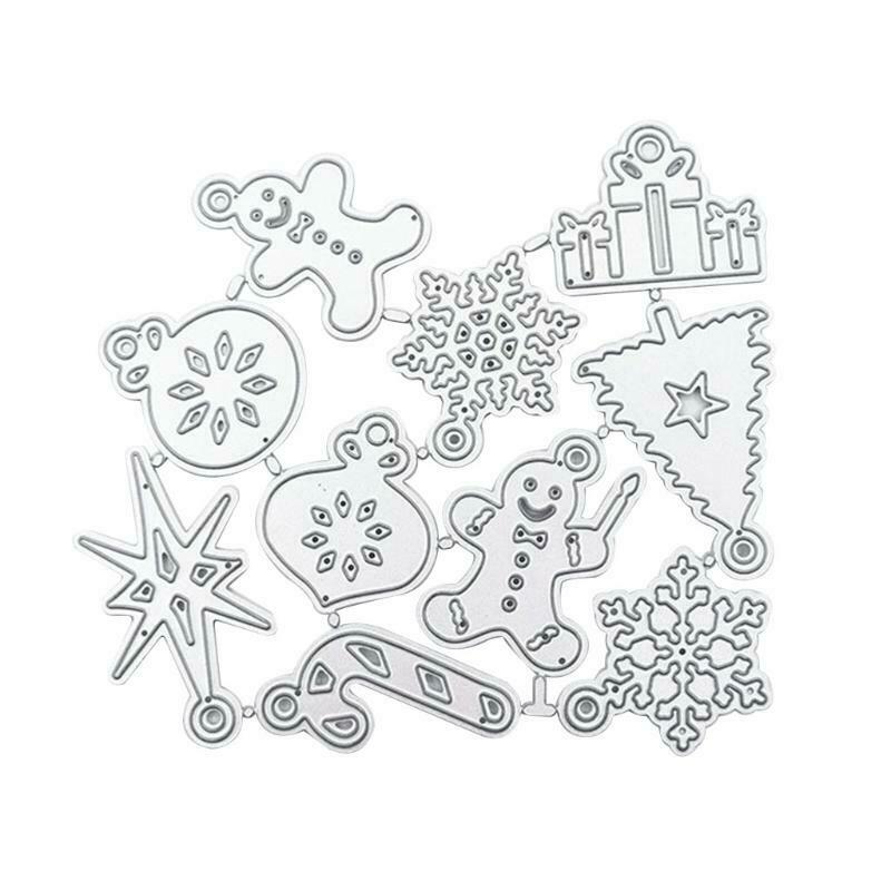 Christmas pendant Metal Cutting Dies Stencil DIY Scrapbooking Album Cards crafts
