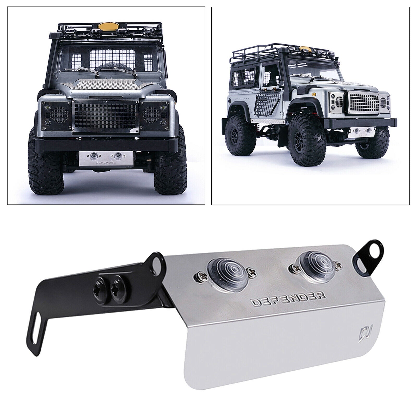 4 Led Roof Light Bar for MN D90 D91 1/12 Scale RC Crawler Upgrade Parts