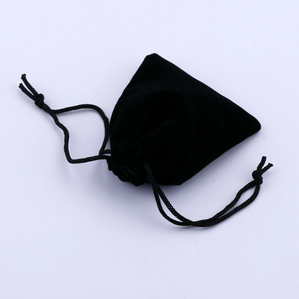 100 Pieces Velvet Drawstring Pouch Gift Bag Wedding Favor Jewelry Pouch