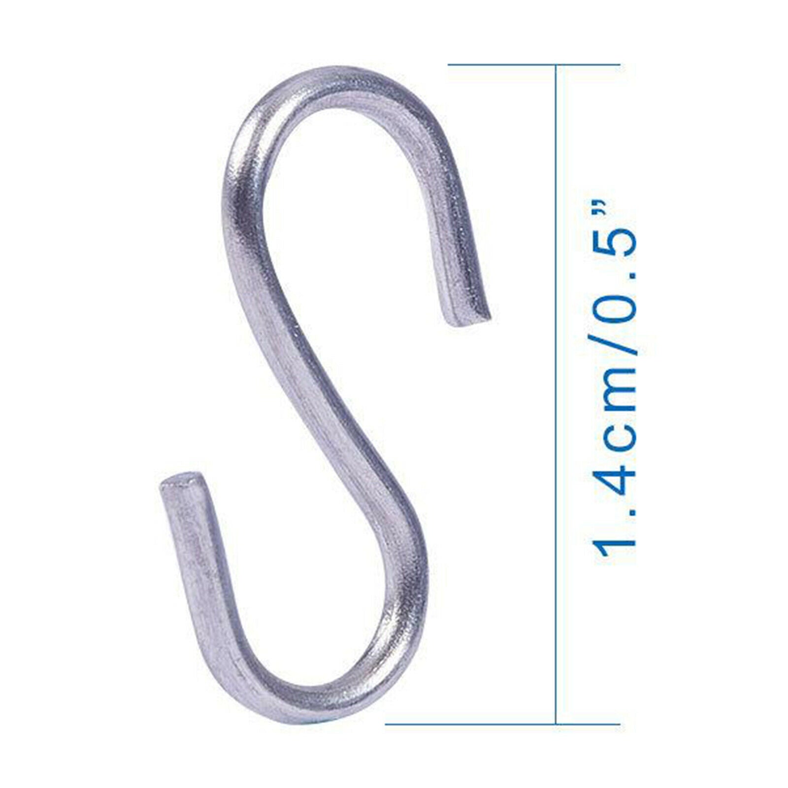 150Pcs  S Hook Clasp Jewelry Findings DIY Bracelet Necklace Craft Making