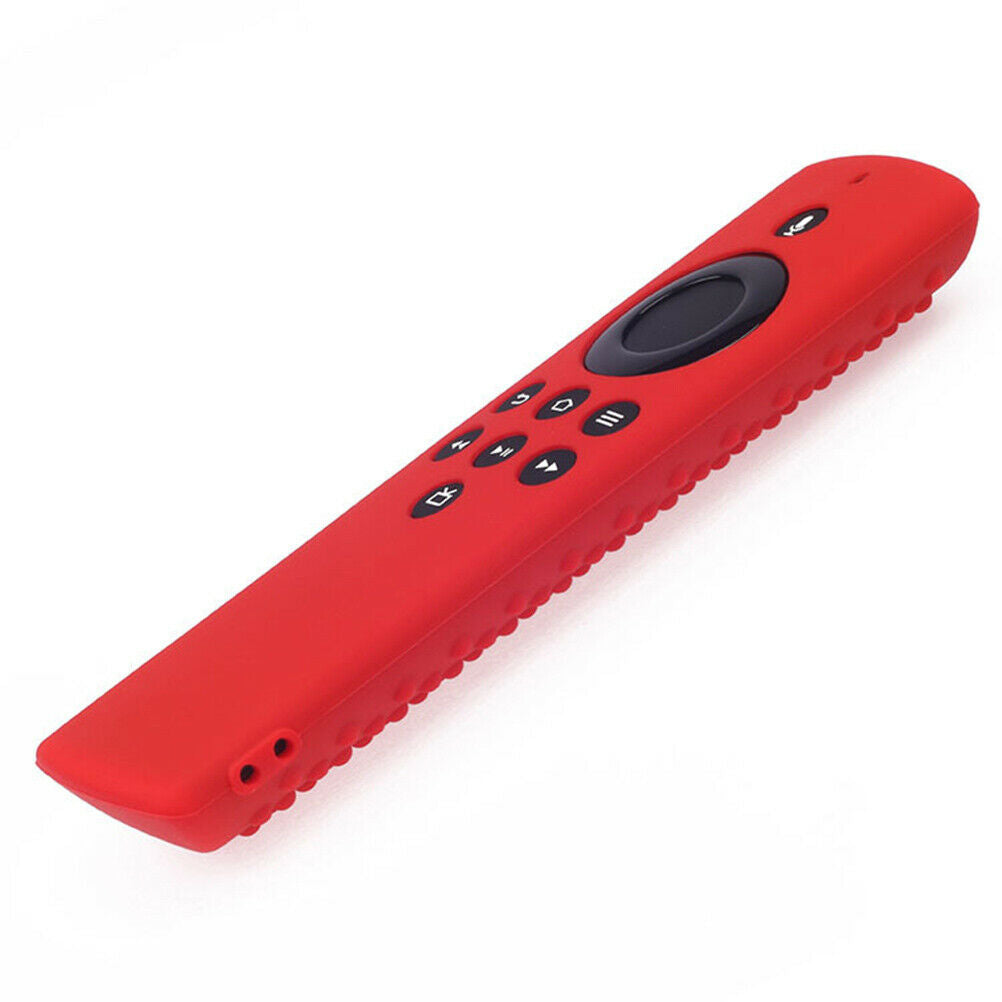 For Fire TV Stick Lite Remote Control Protective Case Silicone Remote Cover Red