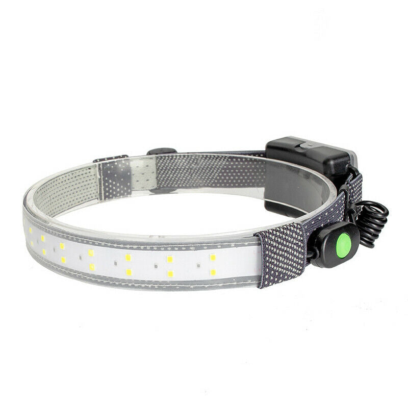 Soft Light Headlamp Ring Outdoor Waterproof Headlight Fishing Lamp Head Torch