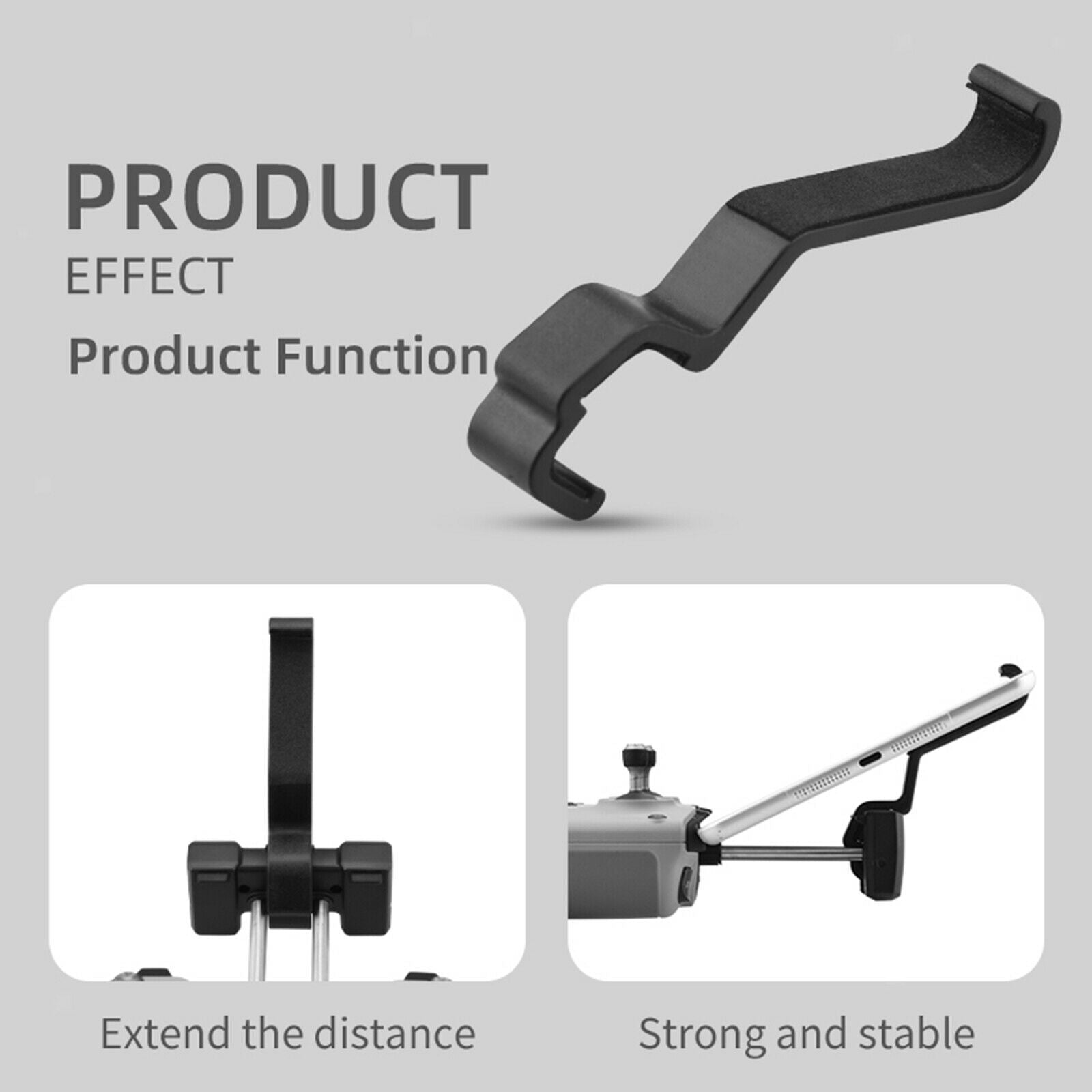 Remote Control Extender Bracket Holder for MAVIC MINI 2 Tilted angle design