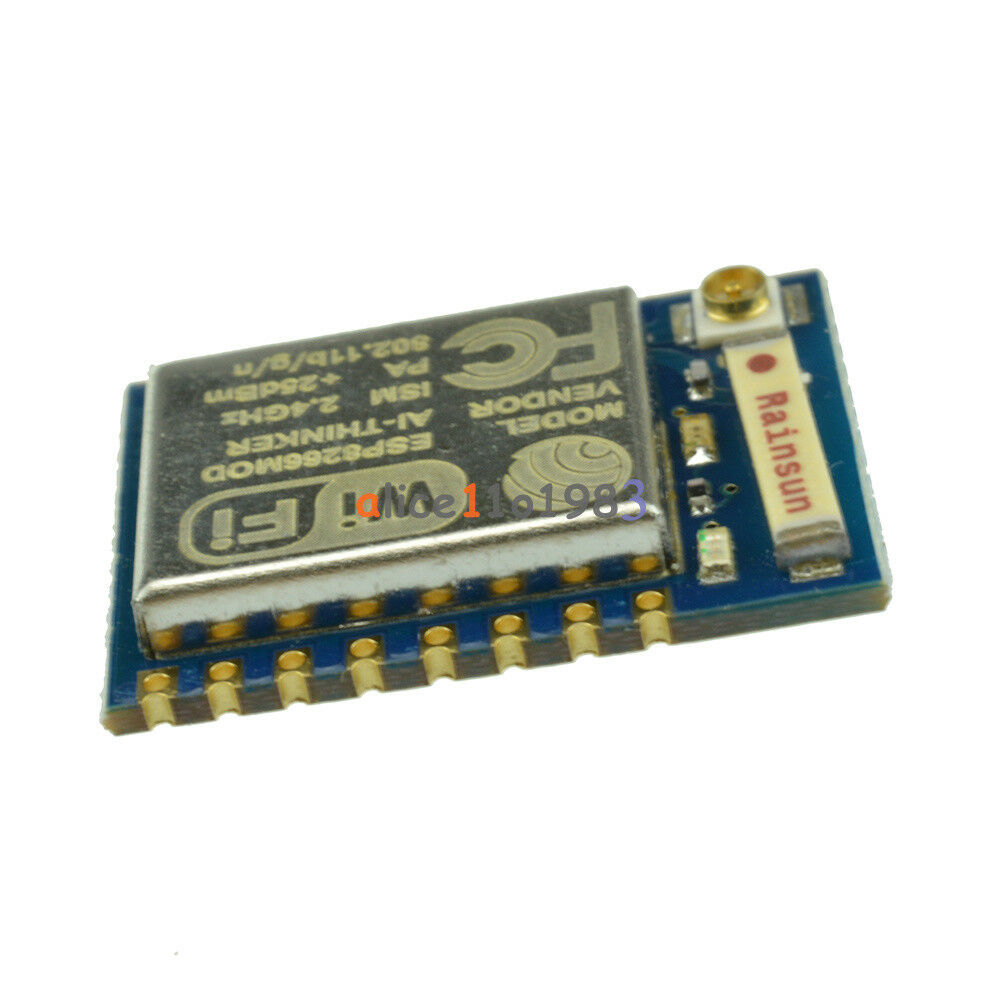 2PCS ESP8266 Esp-07 Remote Serial Port WIFI Module+ IO Adapter Plate Expansion