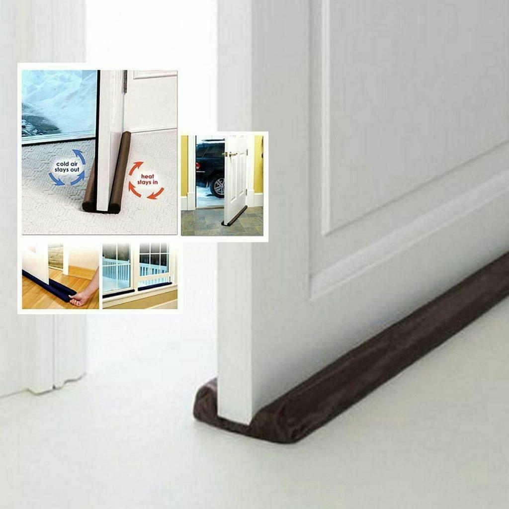 1pc Simple Design Under Door Draft Blocker Noise Blocker Door Window Garage