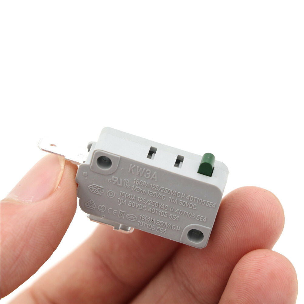 KW3A 16A 125V/250V Microwave Oven Door Micro Switch Normally Close A VPD SJ