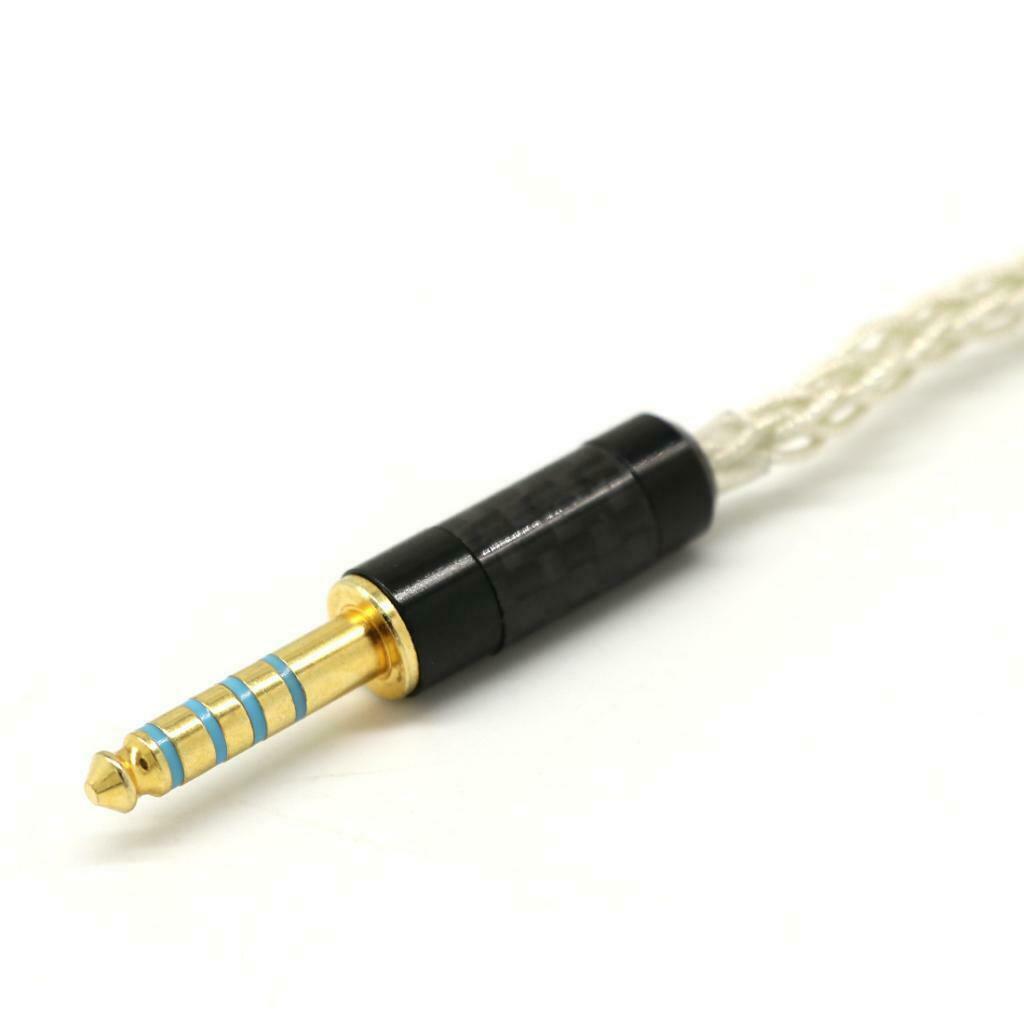 4.4mm Male To 3.5mm Female Earphone Headset Converter White