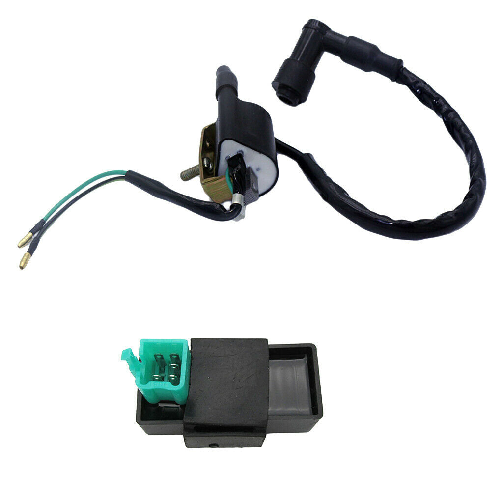Racing Ignition Coil + 6 Pin AC Cdi Box for 50Cc 140cc Scooter Moped ATV Part