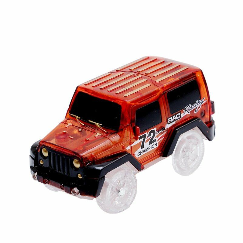Car Magic For Circuit Magic Tracks Flexible Light Color Red - New