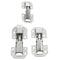 Folding Furniture Hinge Closet Cabinet Wardrobe Cupboard 3inch Spring