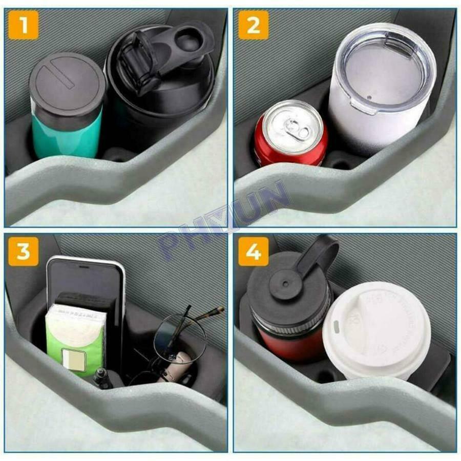 2x Car Front Door Panel Cup Holder For Dodge Ram 1500 2500 3500 2009-2018 3500