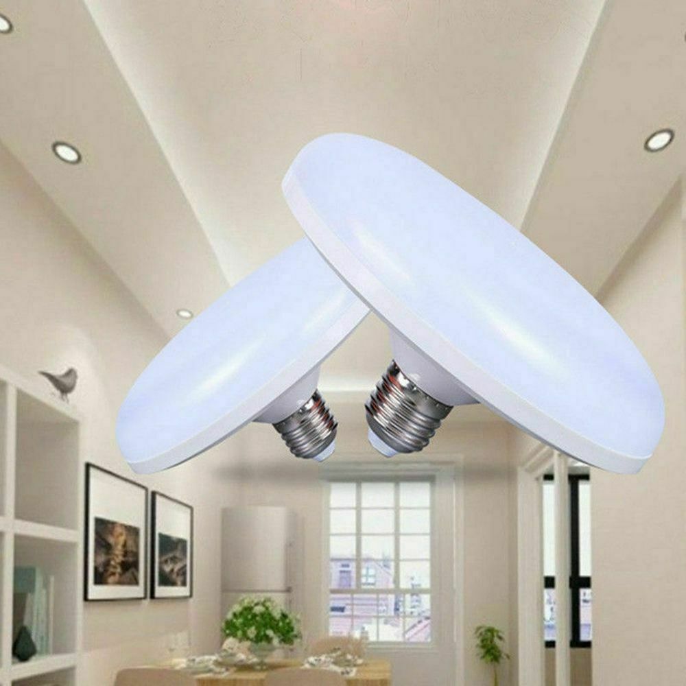 New Super Bright 20W 40W 60W 80W White LED Light E27 Energy Saving UFO Bulb