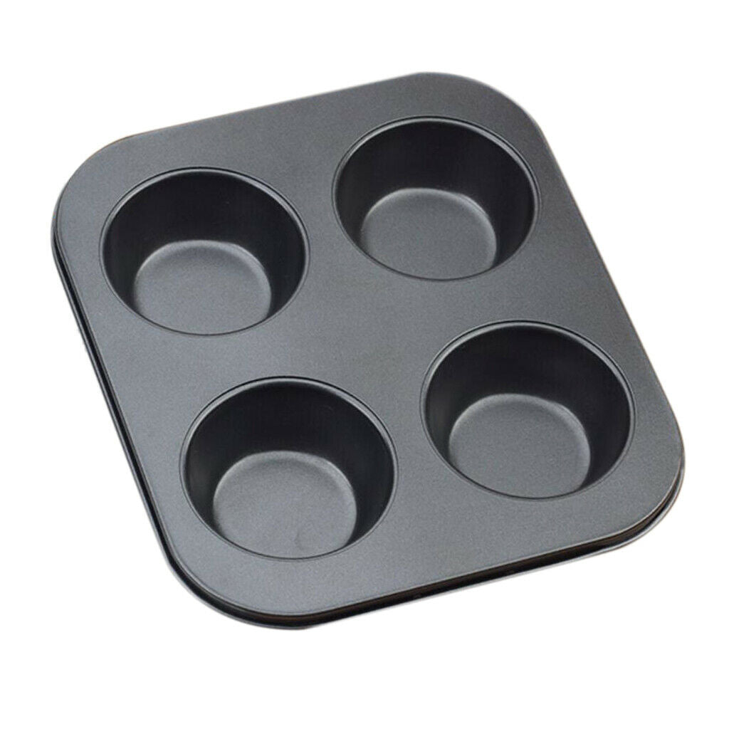 2pcs Useful Muffin Cakes Pan Practical Cookie Baking Tray For Kitchen Hotel