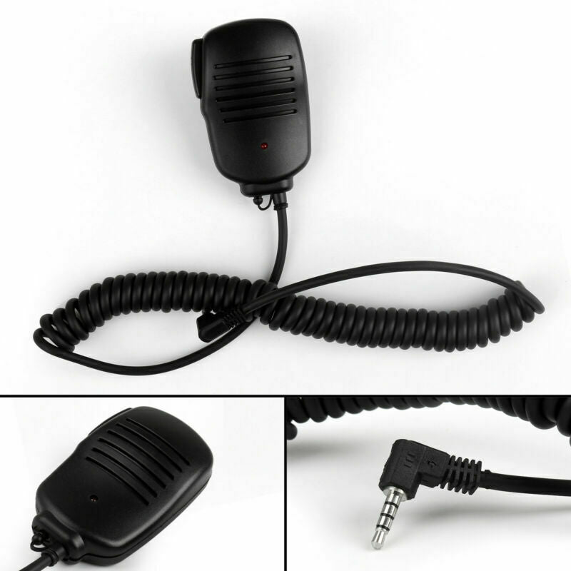 1xHandheld Speaker Microphone With Light For Yaesu VX2R VX3R VX5R VX351 VX354