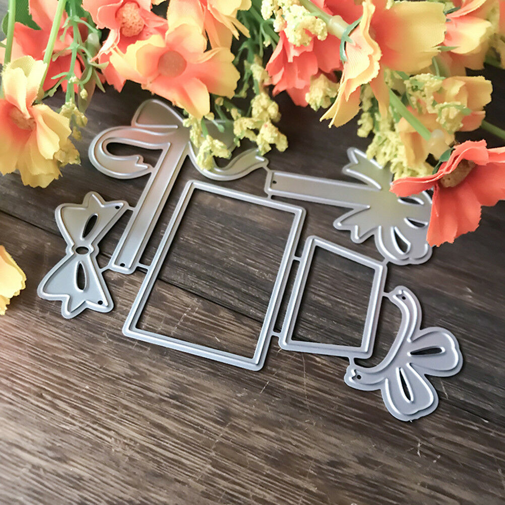 Christmas gift box Metal Cutting Dies For DIY Scrapbooking Card Paper Albu.l8