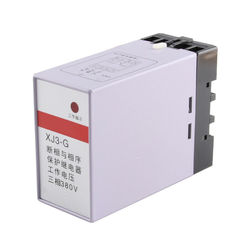 1pcs XJ3-G 380V Phase Failure and Phase Sequence Protection Relay XJ3 Protector