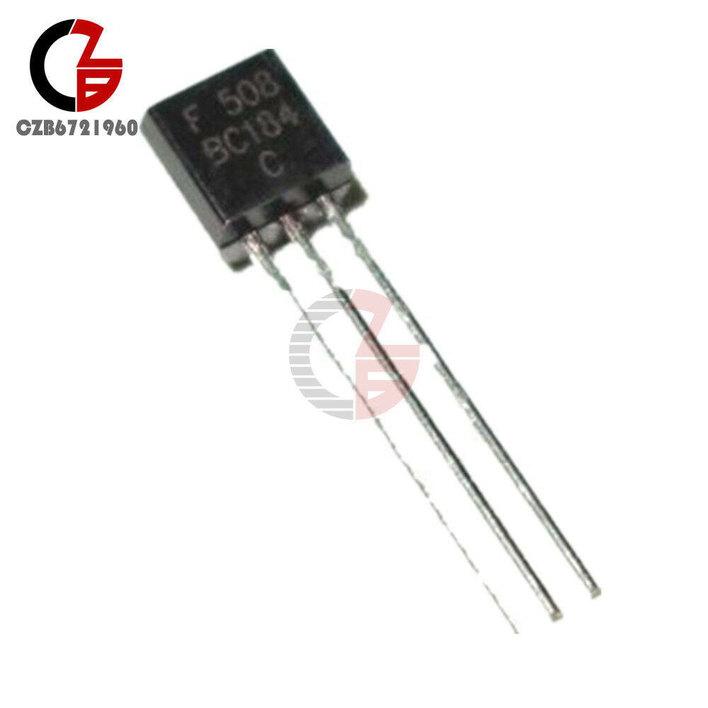 50PCS NEW BC184 BC184C NPN General Purpose Silicon Amplifier Transistor