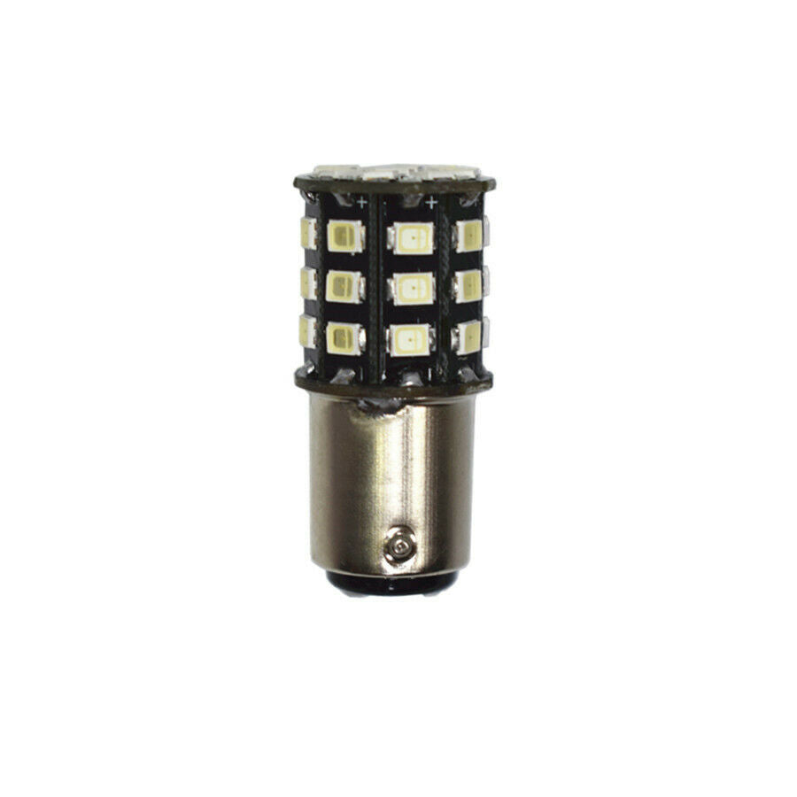 2X  Red 1156 BA15S 27SMD LED Strobe Brake/Stop Bulb Stop Parking Light 12V-24V