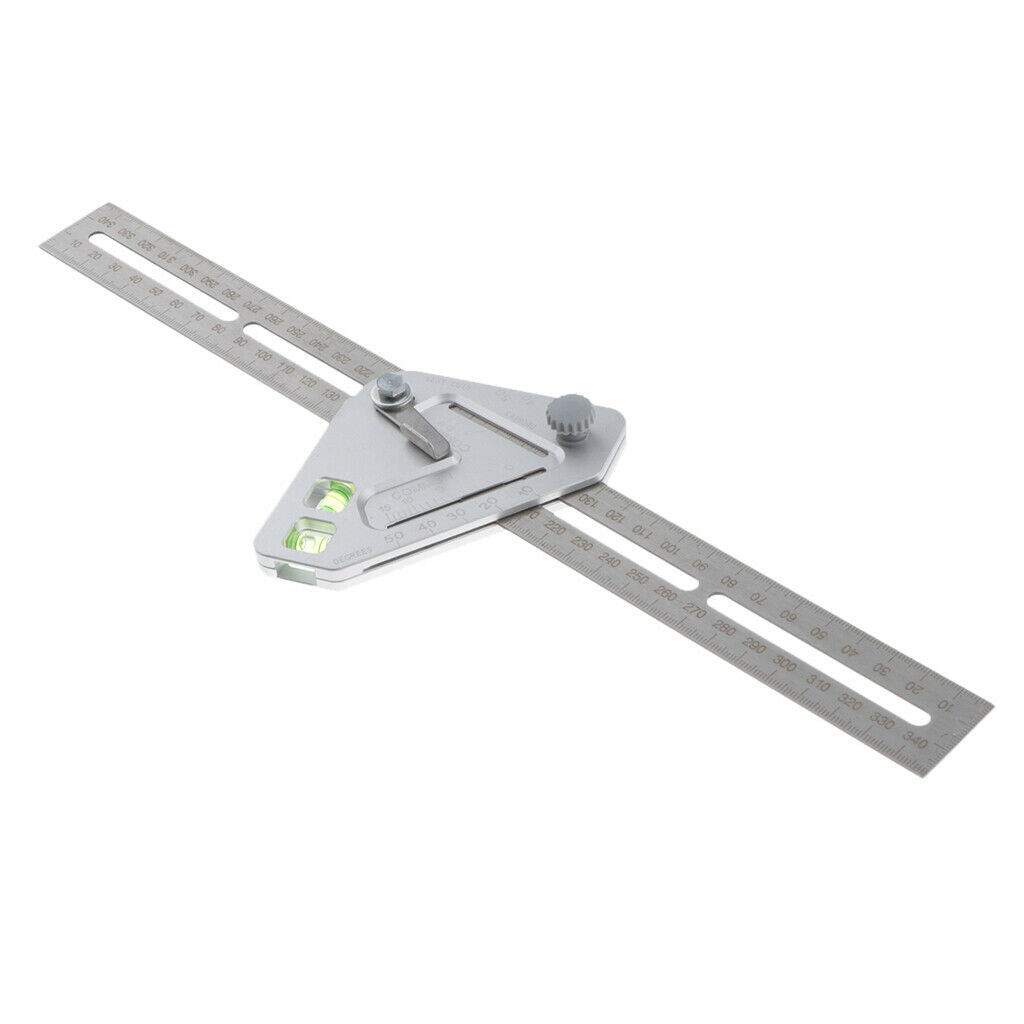 Woodworking Level Ruler Multifunctional Angle Ruler Protractor Angle Finder