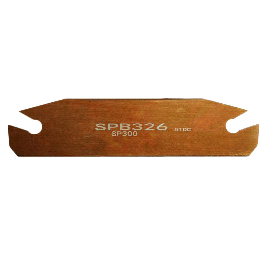Metal SPB26-3 26mm Part-Off Blade Inserts For SMBB1626 Turning Tools