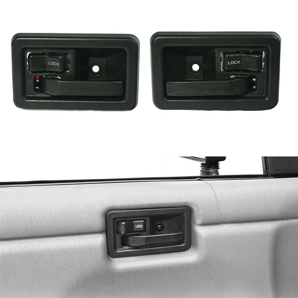 For 1987-2004 Jeep Wrangler Inside Door Latch Handles Part 55176476AB 55176477AB