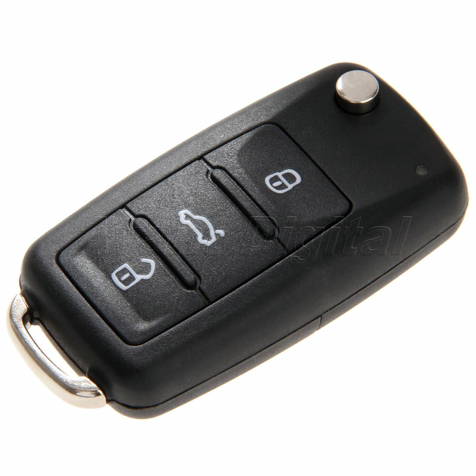 Remote Key Fob Shell Case Floding Flip For Caddy Sharan  Golf MK6 Polo Beetle