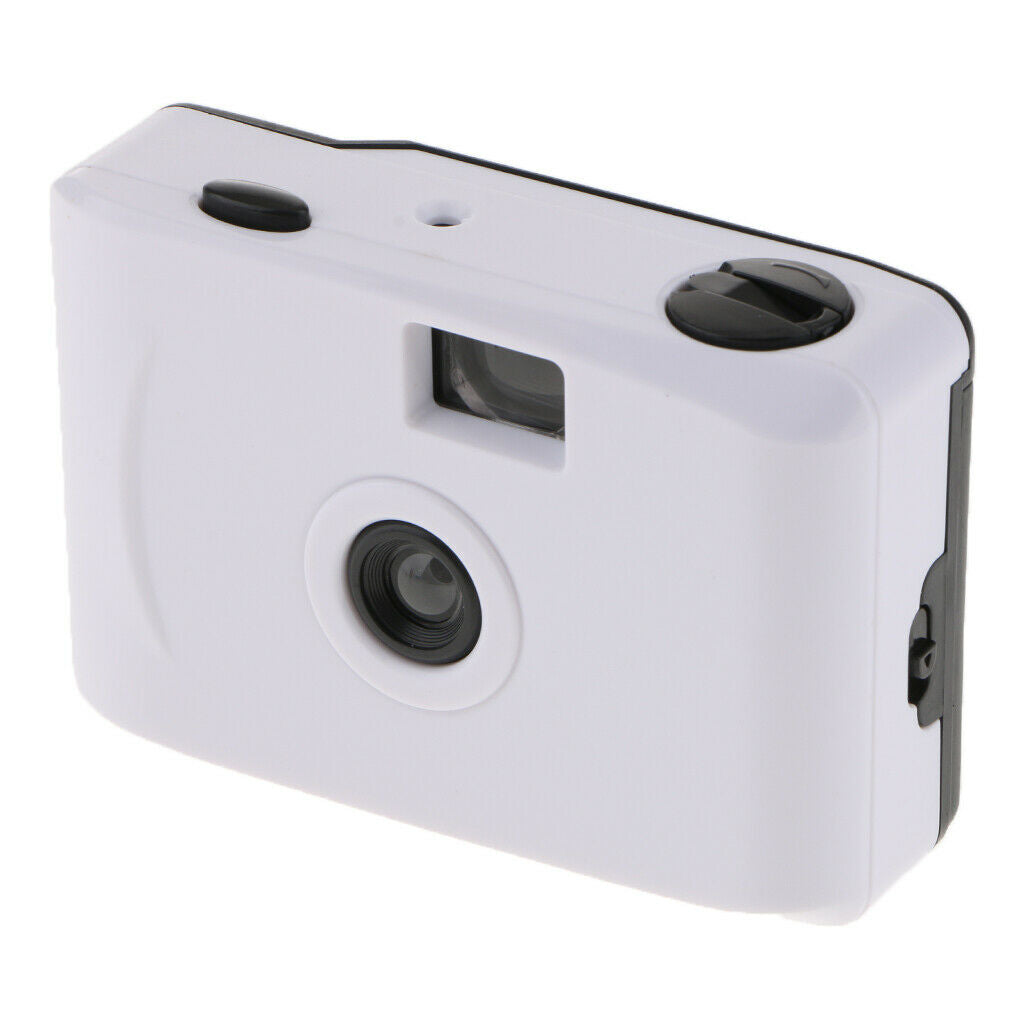 Underwater Waterproof Film Camera with Housing Case Scuba Diving 16ft White