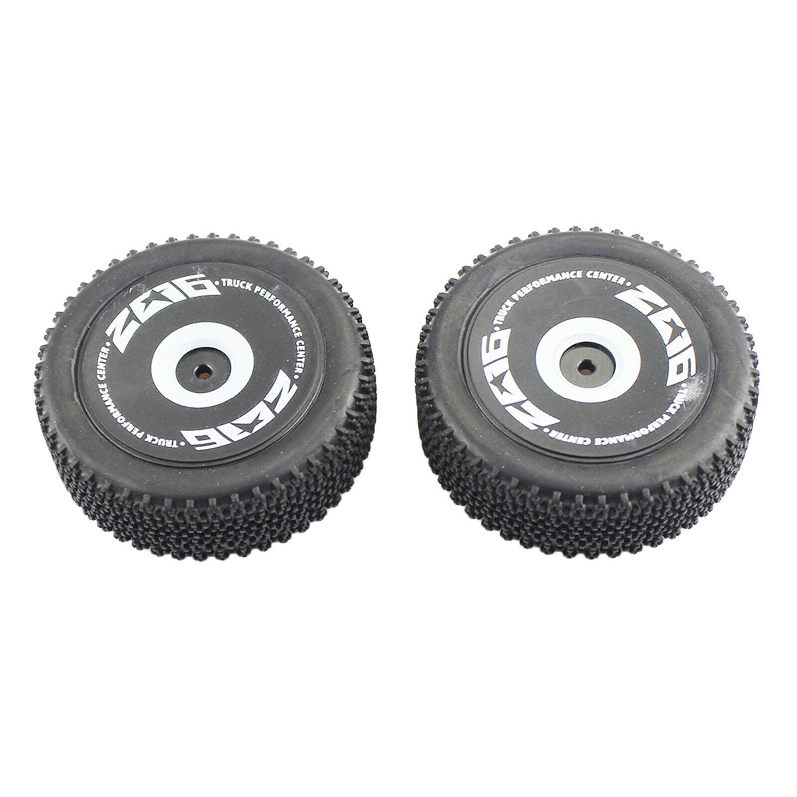 2x Durable 1/12 RC Car Front Tires Replace Parts Durable for WLtoys 124018