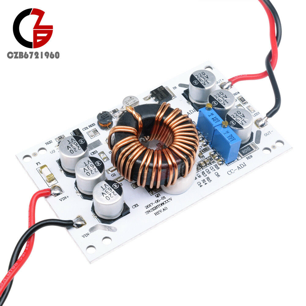 600W DC-DC Boost 10A Step Up Constant Current Power Supply Module LED Driver