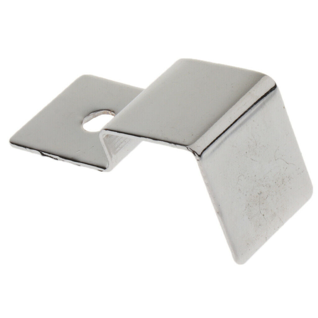 4pcs Stainless Steel Aquarium Fish Tank Glass Cover Clip Support Holder 19MM