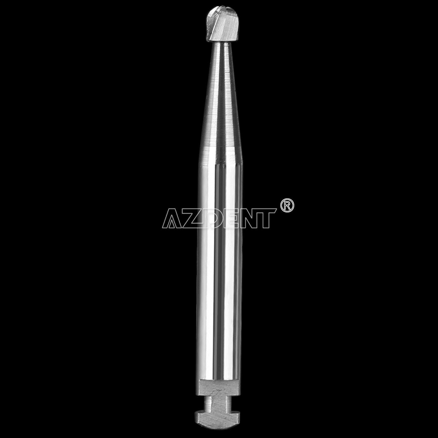 10 Kits Dental Lab Tungsten Steel Burs RA5 Fit Angle Handpiece Low Speed