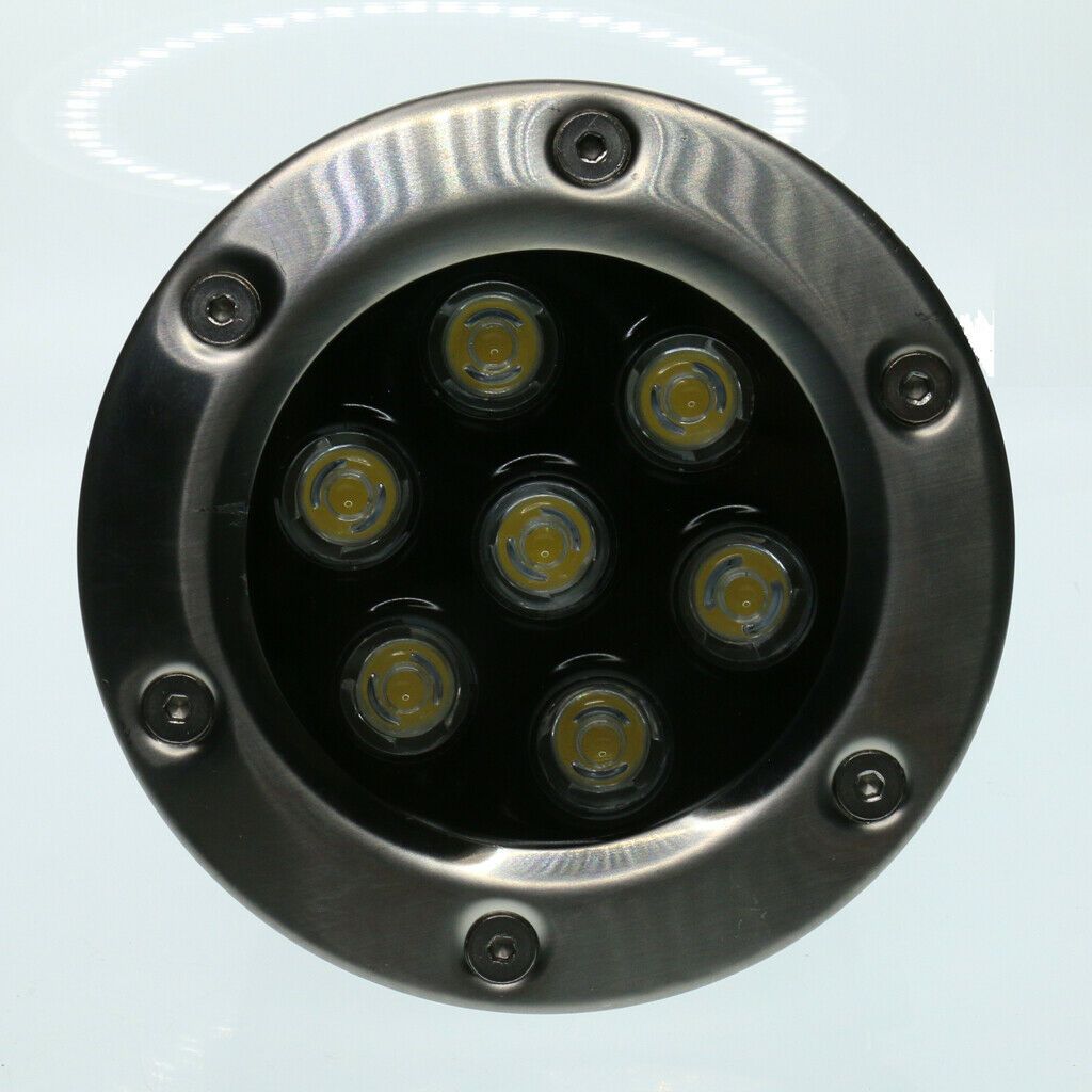 7W LED Flood Light Outdoor Underwater Spot Light Pond Pool Lamp White
