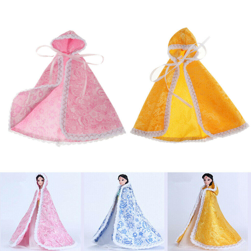 2 Pack Fashionable Cloak Clothing  for 1/6 Blythe Dollfie BJD BB Outfits