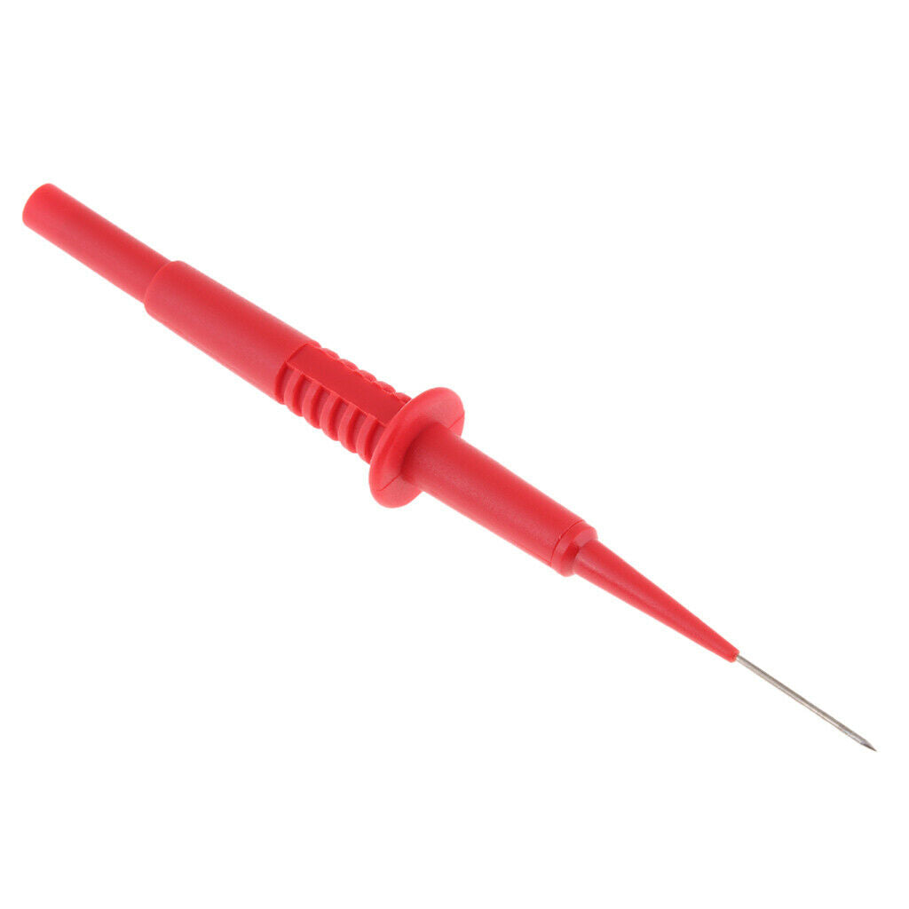 2Pcs 600V Insulation Piercing Needle Test Probes with 4mm Banana Socket