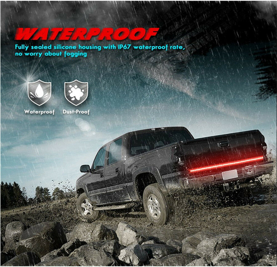 60inch 432 LED Flowing Turn Signal/Brake/DRL/Reverse Light Pickup Tailgate Light