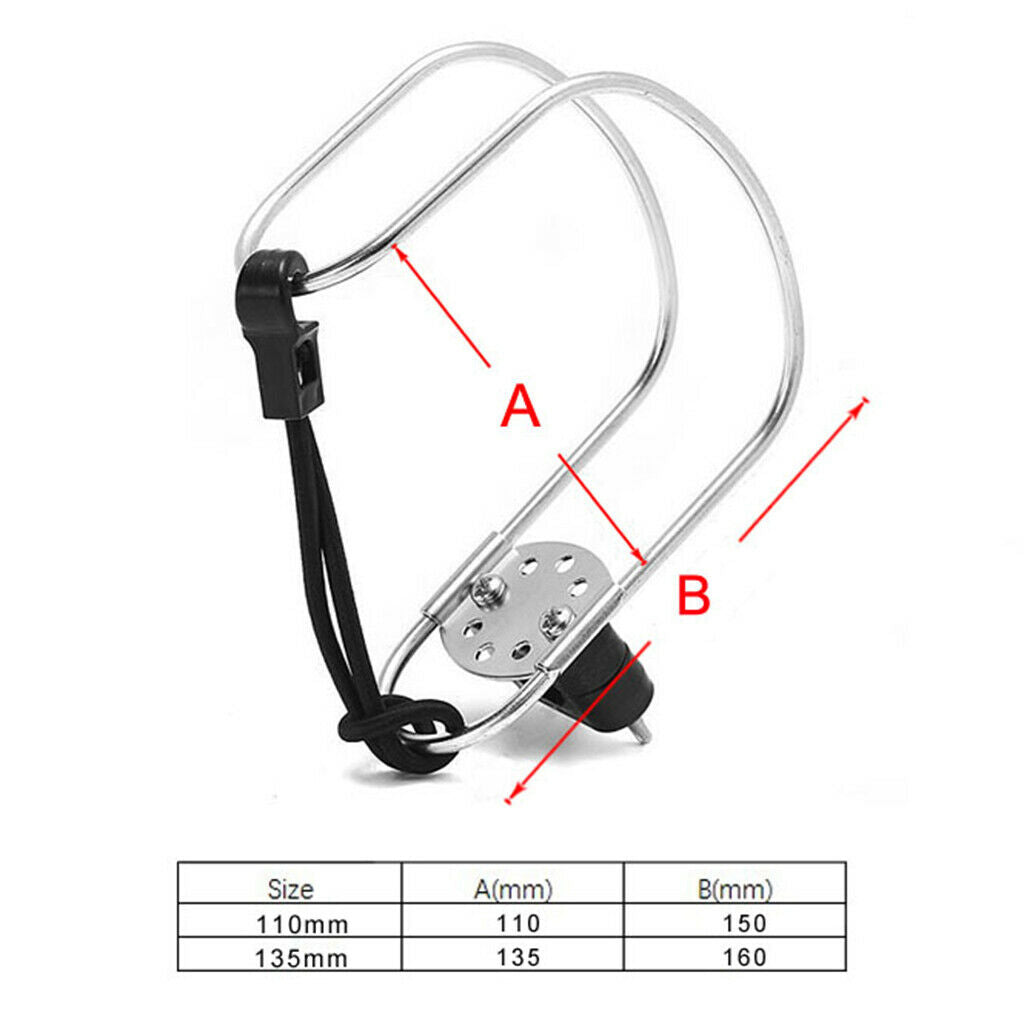 Lifebuoy Swimming  Holder Life Buoy Bracket, Ring Lifebuoy Holder for Boat